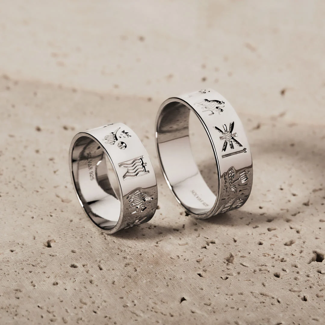 Silver History Of Ireland Ring - Image 3