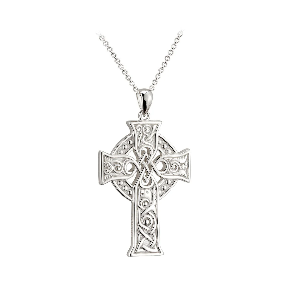 Large Four Apostles Celtic Cross Pendant